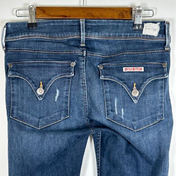 Hudson Colin Flap Skinny Jeans, Sz 29, Cut 13066-00 - Picture 5 of 10